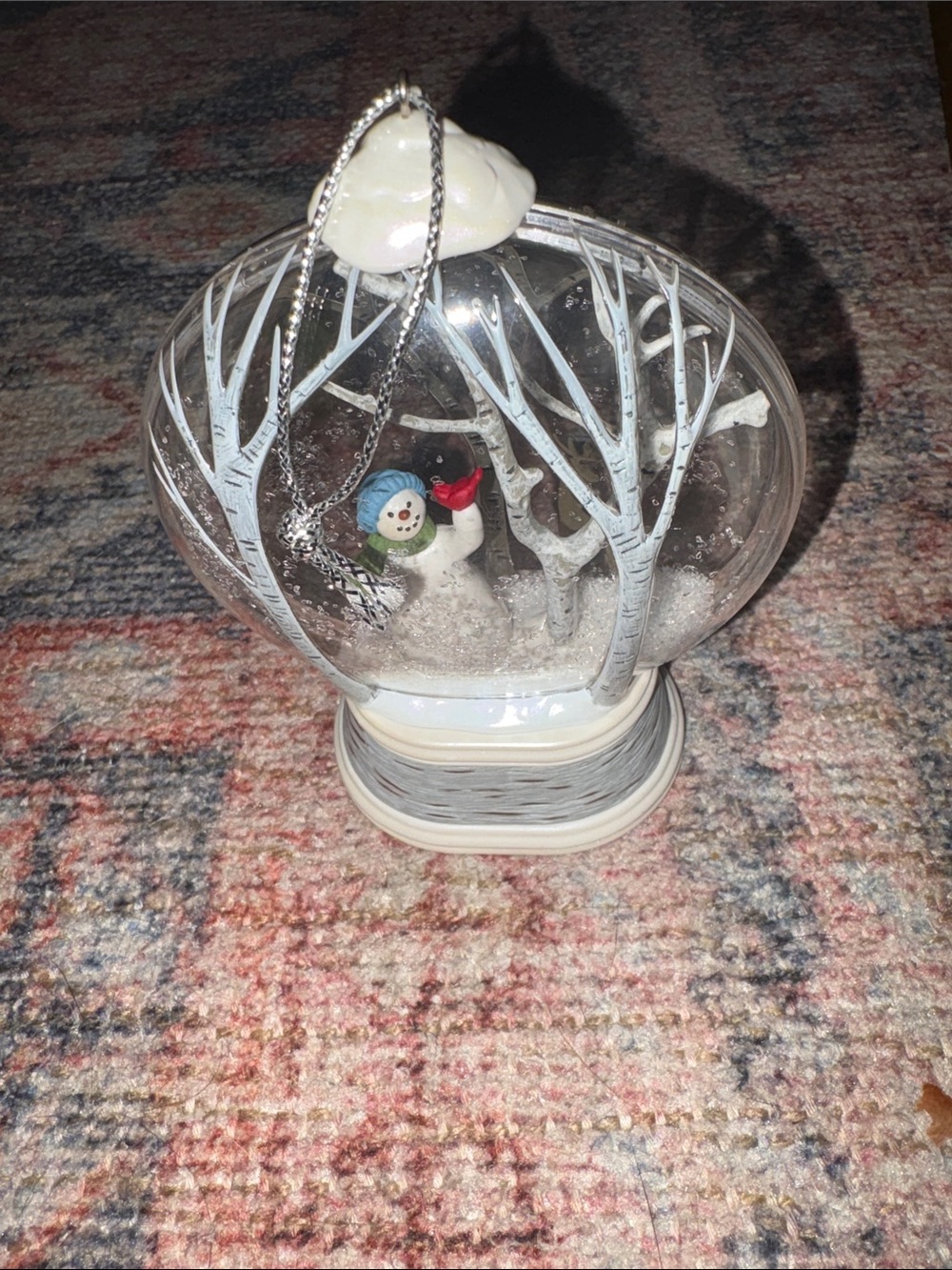 2012 Hallmark Holiday Snow Globe Ornament 
Woodland Wonderland